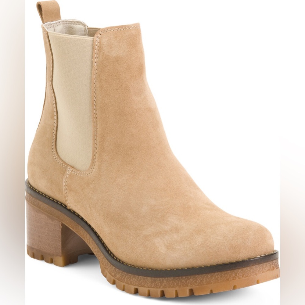 Cruza Tendencia Made in Portugal Suede Chelsea Boots SIZE 39
